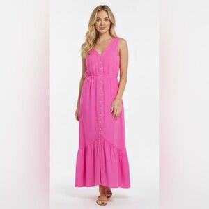 Nanette Lepore Barbie Pink Midi Dress